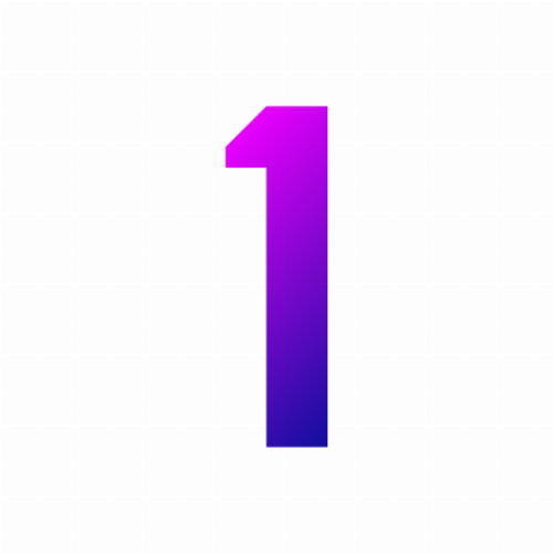 one