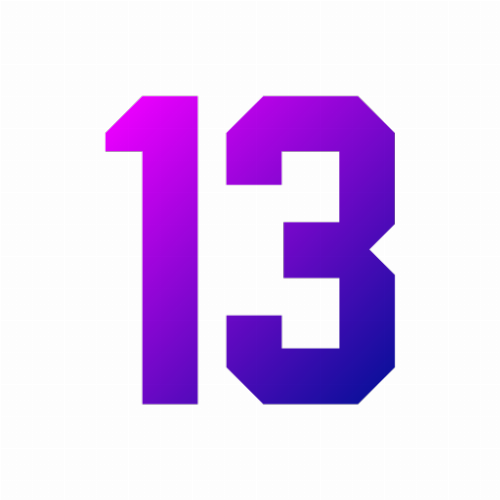 thirteen