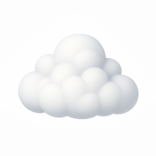 It's cloudy