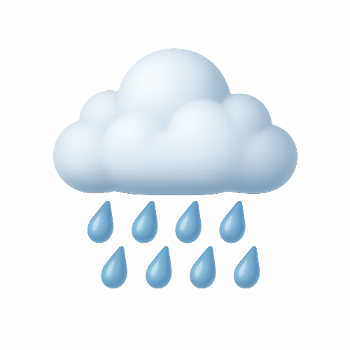It's raining